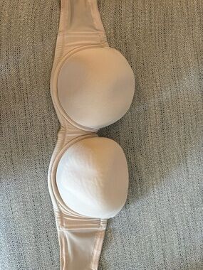 Wacoal Beige Strapless Molded T-Shirt Bra